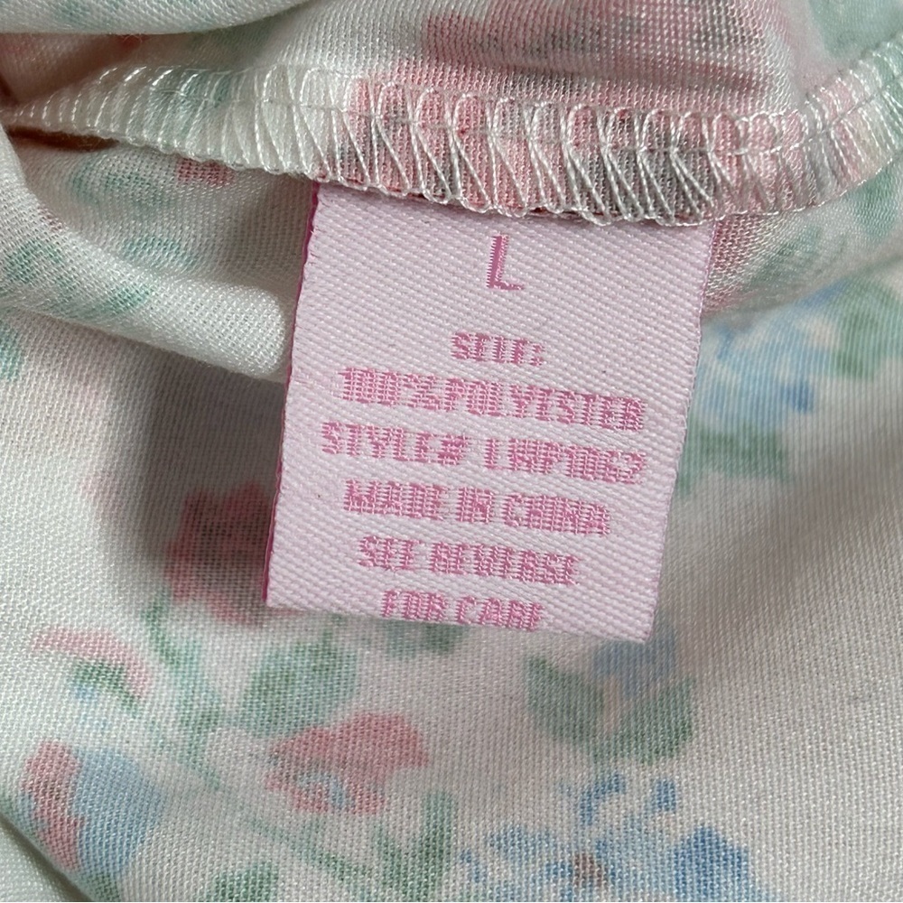 Pink Lily Memorize Floral Print Top and Short Set - Picture 13 of 16